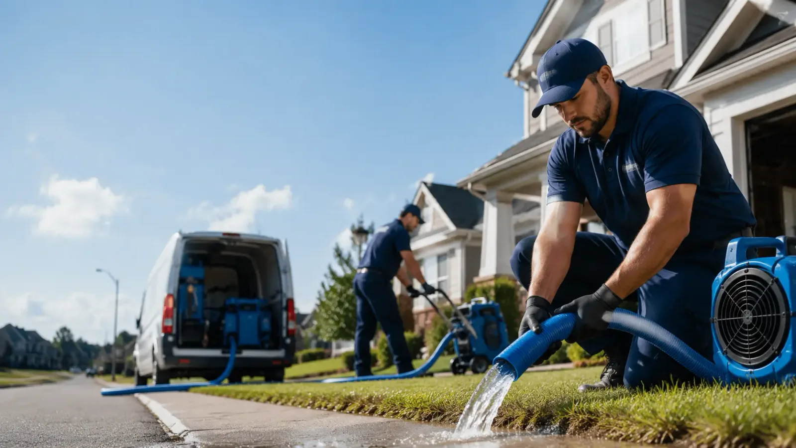 Flood Damage Restoration in Bell Gardens, CA